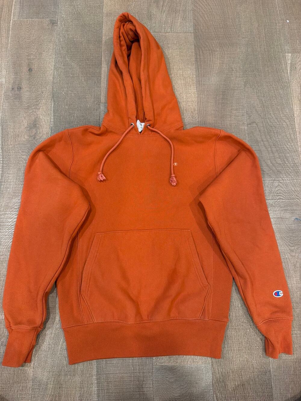 Champion Reverse Weave Hoodie Orange
